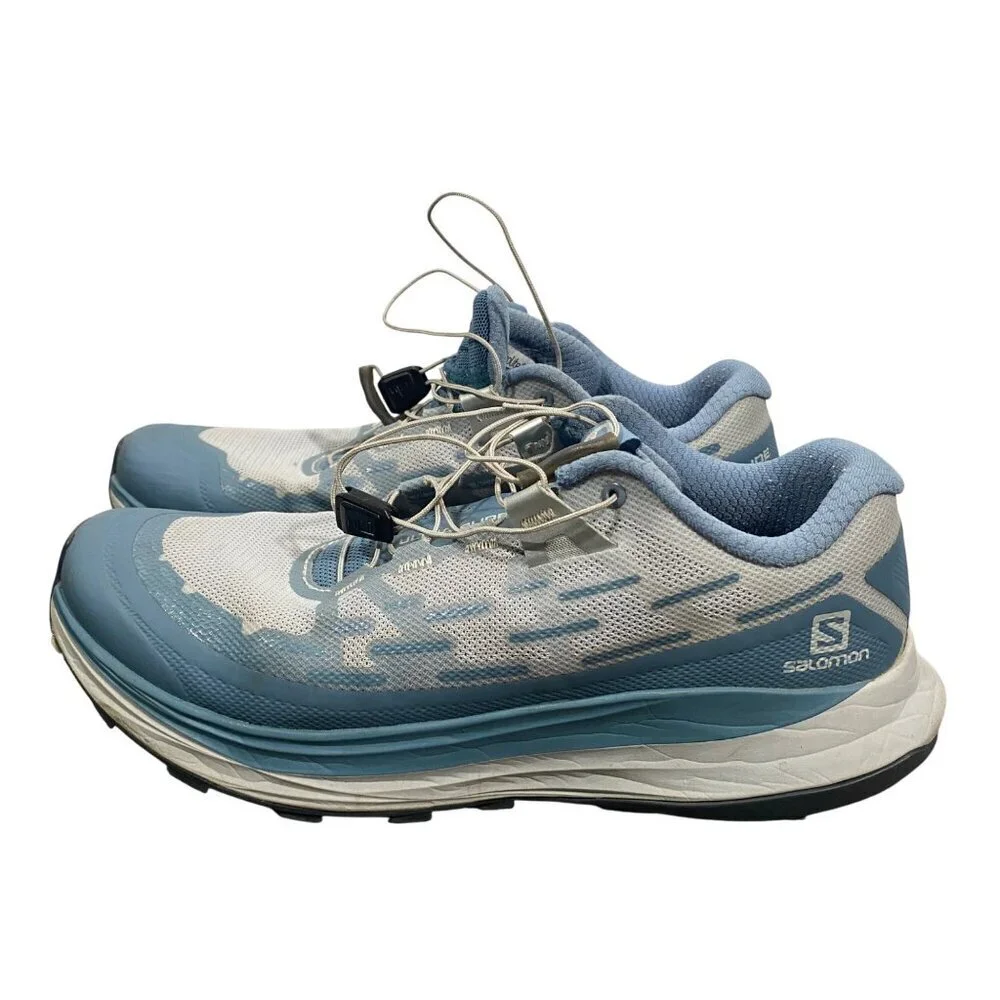 Salomon Z3244 Women's Blue Ultra Glide Trail Running Shoes Size 7.5M hiking shoe